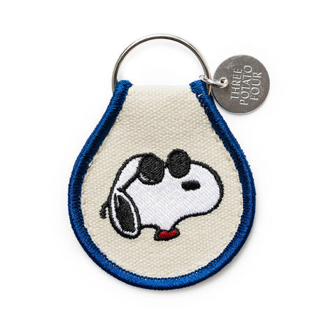 3P4 x Peanuts® - Joe Cool Patch Keychain - ascot + hart