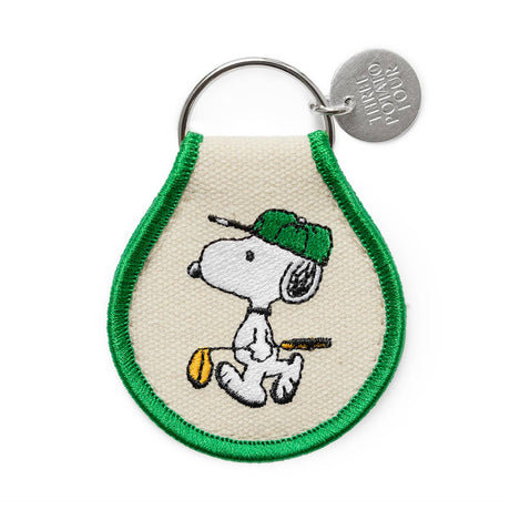 3P4 x Peanuts® - Snoopy Golf Patch Keychain - ascot + hart