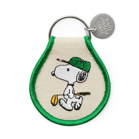 3P4 x Peanuts® - Snoopy Golf Patch Keychain - ascot + hart