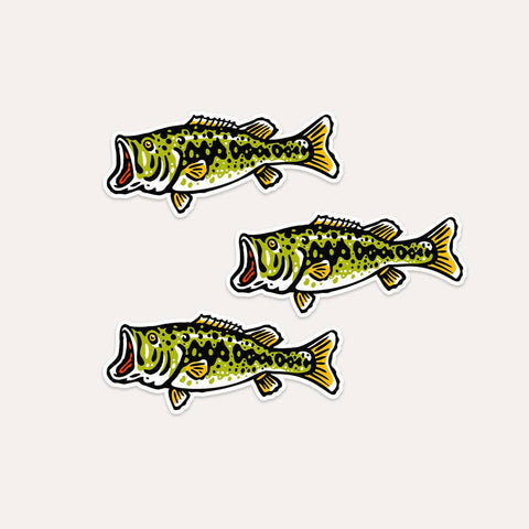 Largemouth Bass Sticker