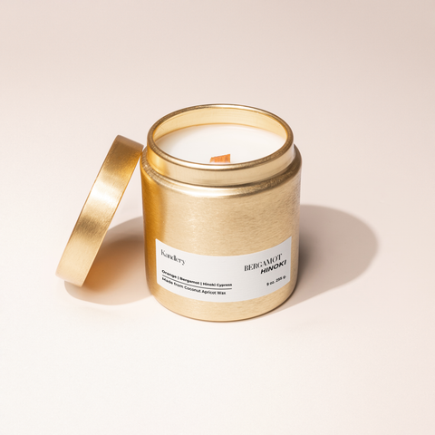 Bergamot & Hinoki Candle - 9oz