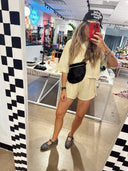 A+H Oversized Crop Tee