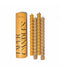 Burnt Orange / Peach Unscented Taper Candles (Set of 4)
