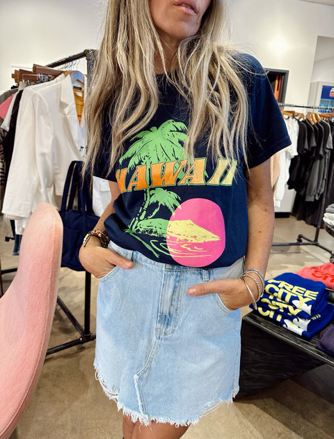 Luca Denim Mini Skirt