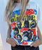 MIDNIGHT RAMBLER '90S FIT DESTROYED TEE