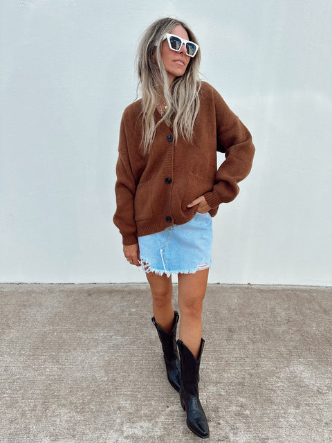 Luca Denim Mini Skirt