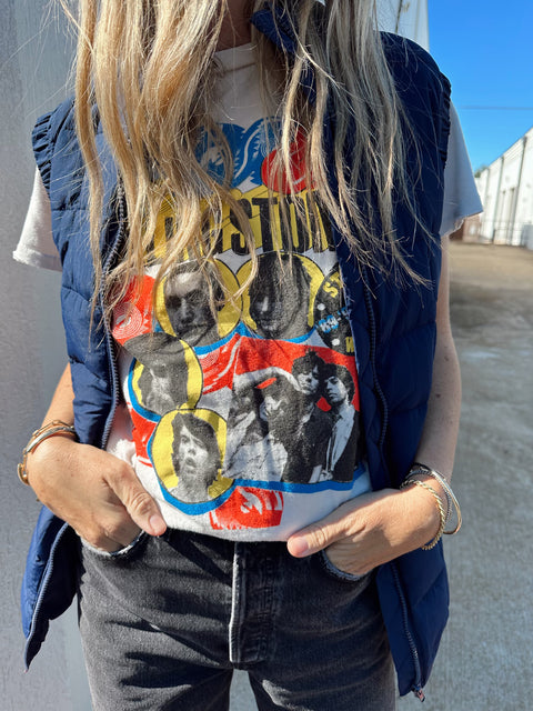 MIDNIGHT RAMBLER '90S FIT DESTROYED TEE