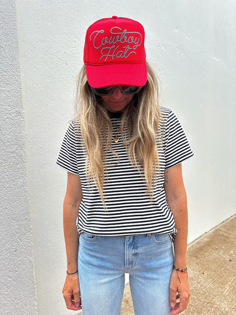 ROPE COWBOY HAT