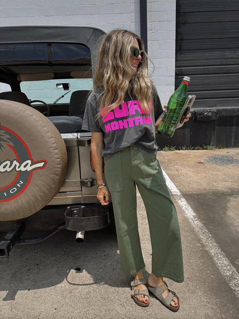 Sophia Wide Leg Ankle Pants