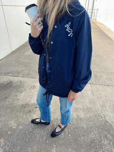 A+H Script Coaches Jacket