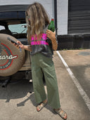 Sophia Wide Leg Ankle Pants