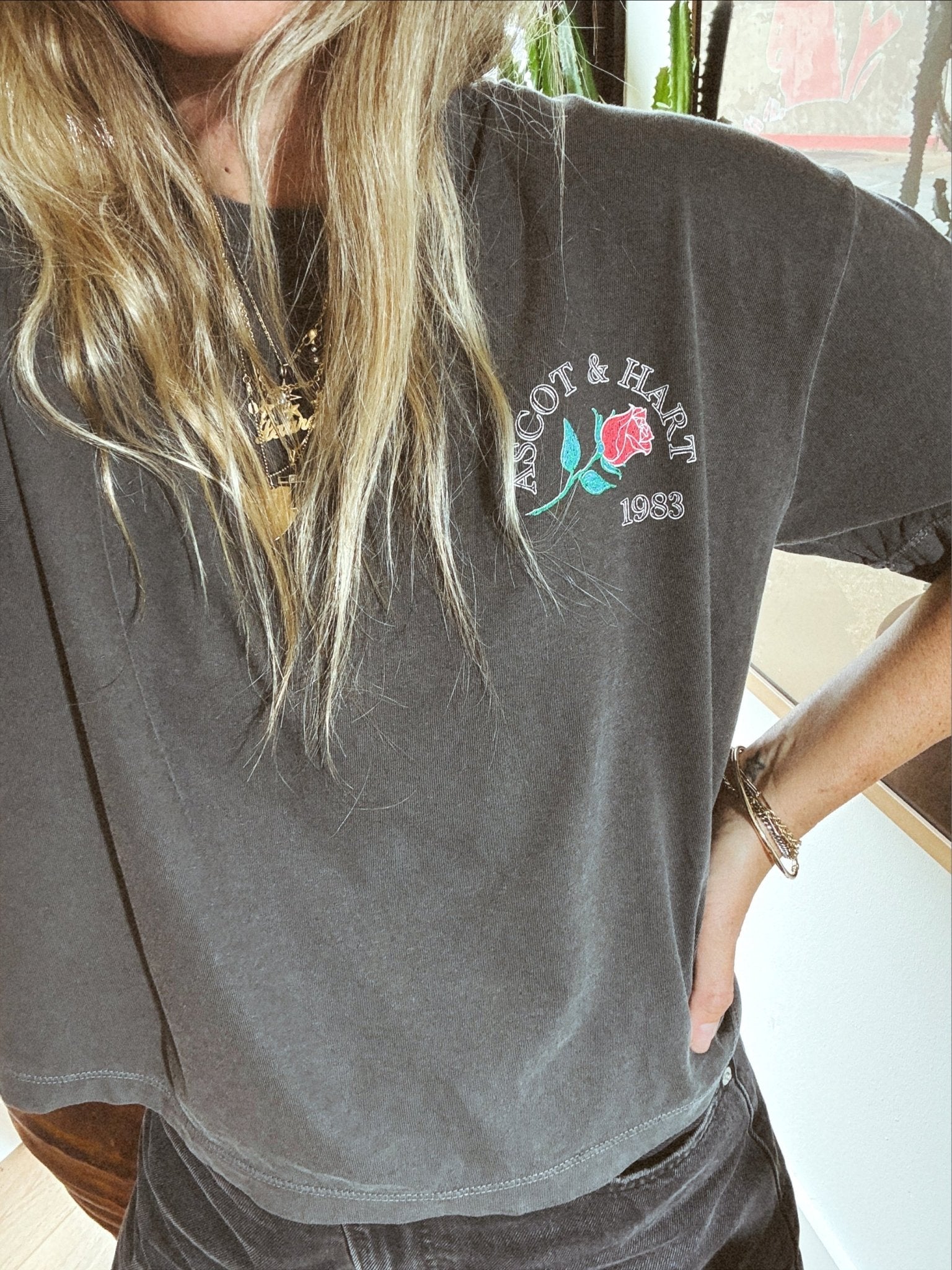 A+H '83 Rose Classic Tee – ascot + hart