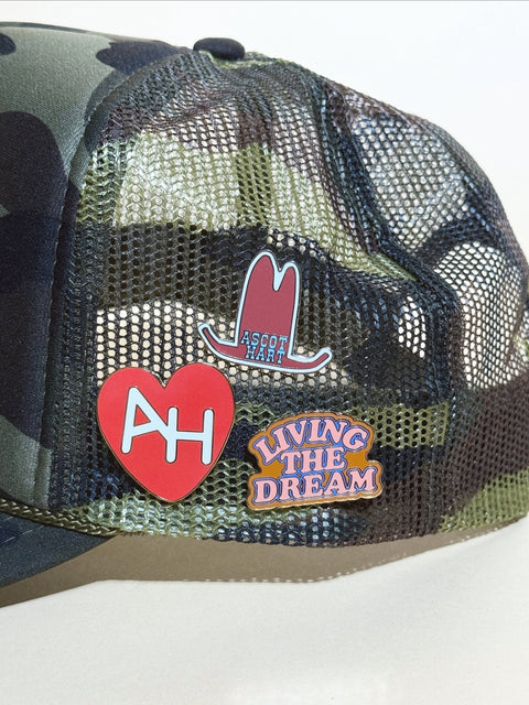 A+H Cowboy Hat Pin - ascot + hart