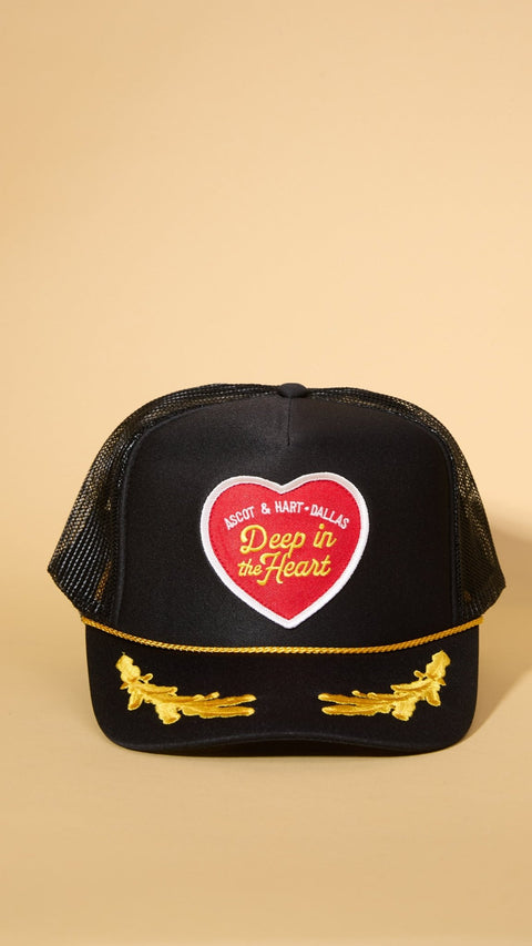 A+H Deep In The Heart Patch Trucker - ascot + hart