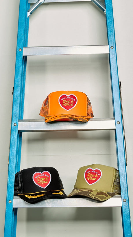 A+H Deep In The Heart Patch Trucker - ascot + hart