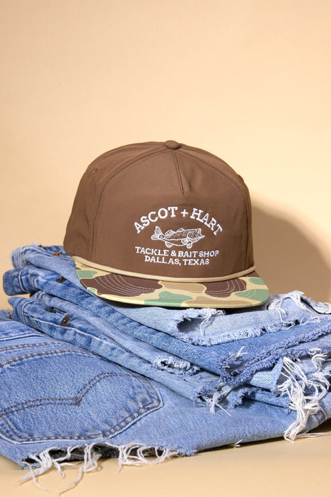 A+H Embroidered Tackle & Bait Hat - ascot + hart