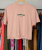 A+H Embroidered Trout Crop Tee - ascot + hart