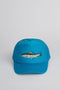 A+H Embroidered Trout Trucker - ascot + hart