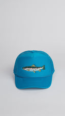 A+H Embroidered Trout Trucker - ascot + hart