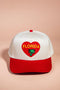 A+H Florida Heart Two Tone Hat - ascot + hart
