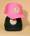 A+H Flower Logo Patch Trucker - ascot + hart