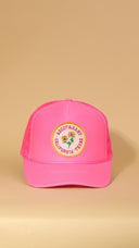 A+H Flower Logo Patch Trucker - ascot + hart