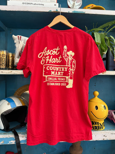 A+H Greetings From Dallas Tee - ascot + hart