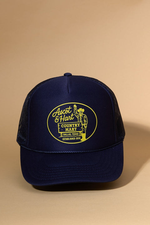 A+H Greetings From Dallas Trucker - ascot + hart