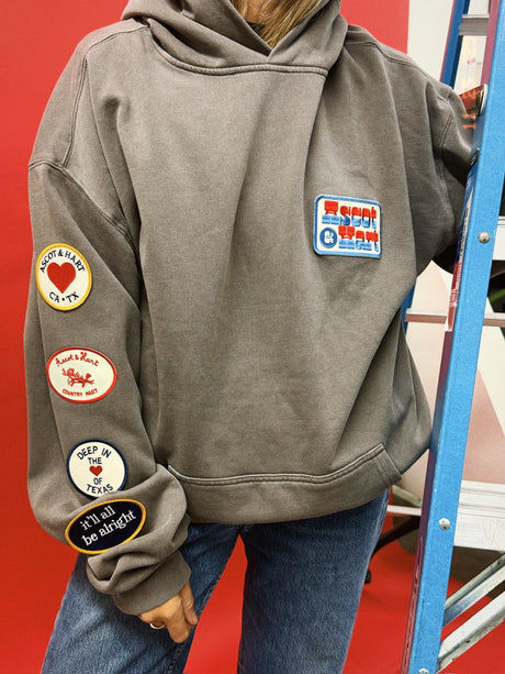 A+H Patch Hoodie - ascot + hart