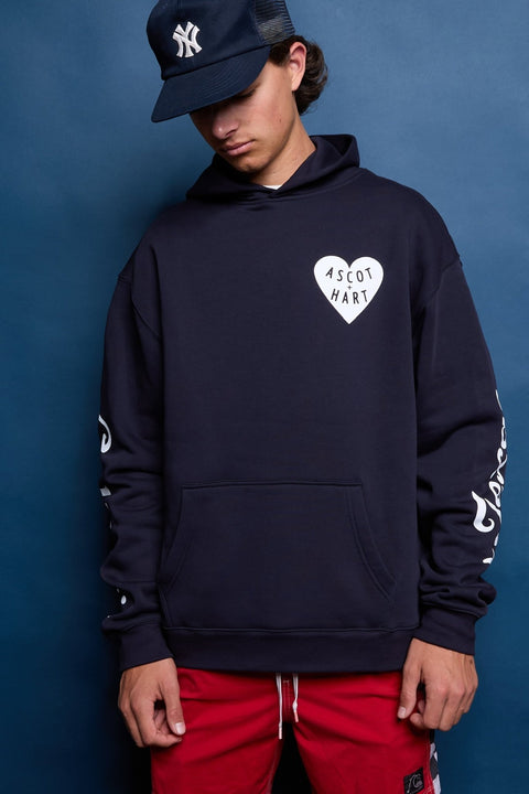 A+H Premium Classic Logo Hoodie - ascot + hart