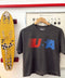 A+H Retro USA Crop Top - ascot + hart