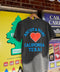 A+H Stroked Heart Tee - ascot + hart