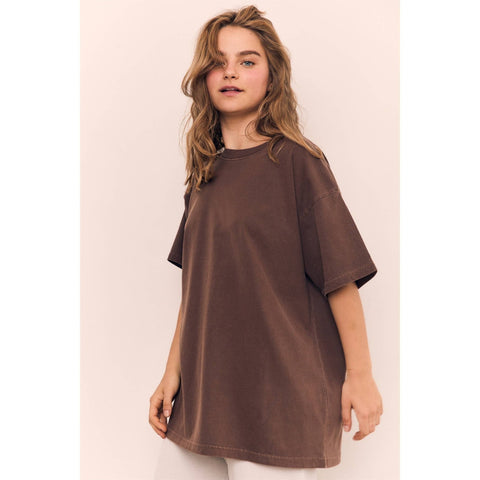 A+H Washed Cool Girl Tee - ascot + hart