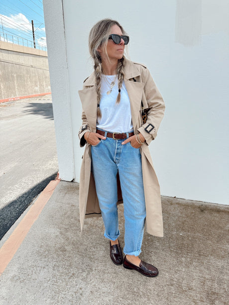 Aimee Trench Coat - ascot + hart