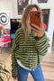 Allen Striped Cardigan - ascot + hart