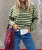 Allen Striped Cardigan - ascot + hart