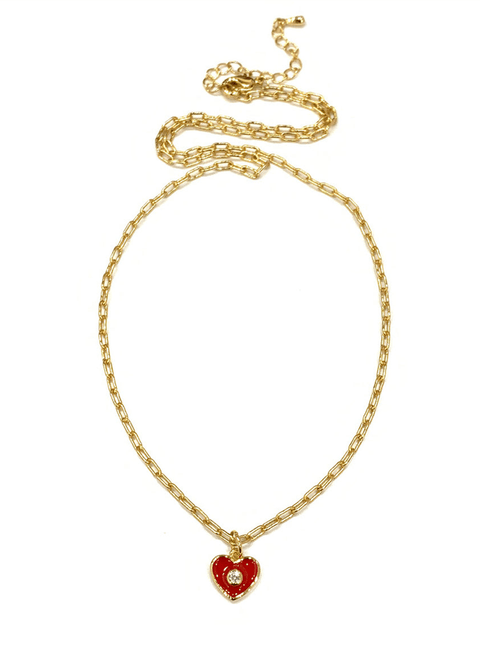 Amora Heart Necklace - ascot + hart