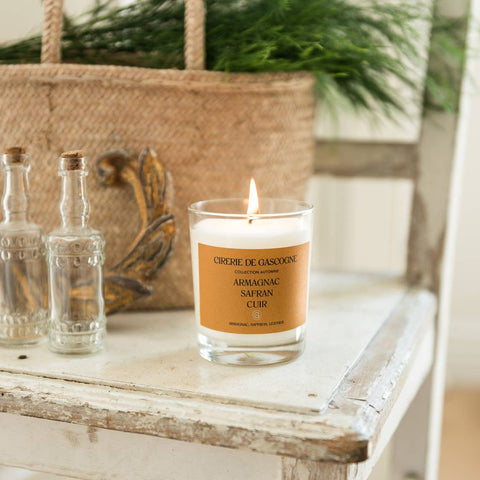 Armagnac, Saffron, Leather Blend Candle - ascot + hart