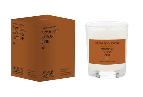 Armagnac, Saffron, Leather Blend Candle - ascot + hart