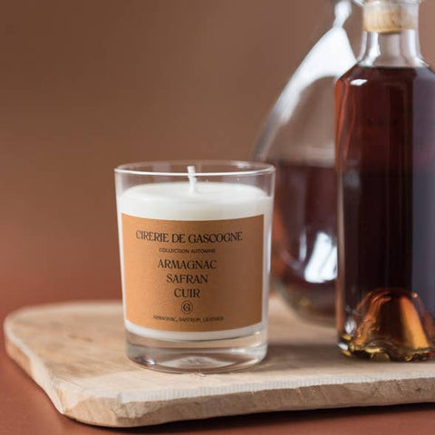 Armagnac, Saffron, Leather Blend Candle - ascot + hart