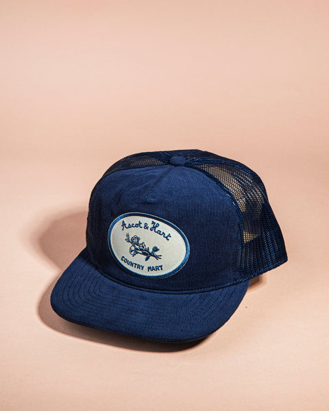 Ascot + Hart Country Mart Cord Hat - ascot + hart