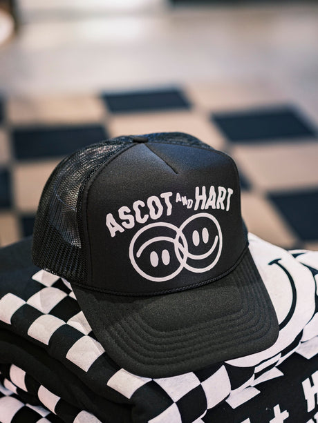 Ascot + Hart Double Smile Trucker - ascot + hart