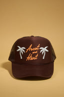 Ascot + Hart Palm Tree Trucker - ascot + hart
