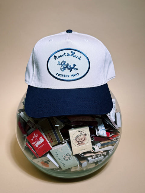 Ascot + Hart Two Tone Country Mart Hat - ascot + hart