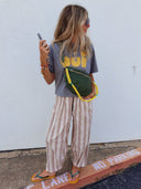 Aurora Striped Parachute Pants - ascot + hart