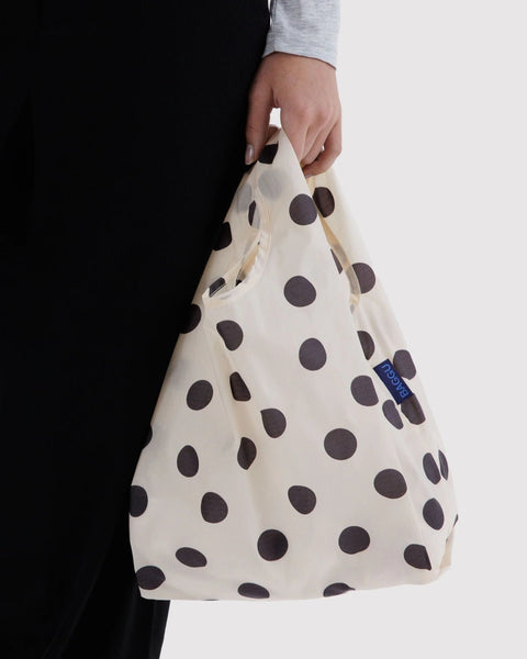 Baby Baggu - Cream and Black Polka Dot - ascot + hart