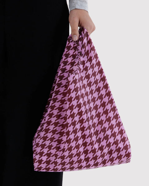 Baby Baggu - Pink Houndstooth - ascot + hart