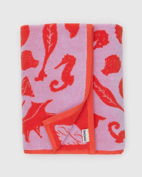 Baggu Bath Towel - Sea Shells - ascot + hart