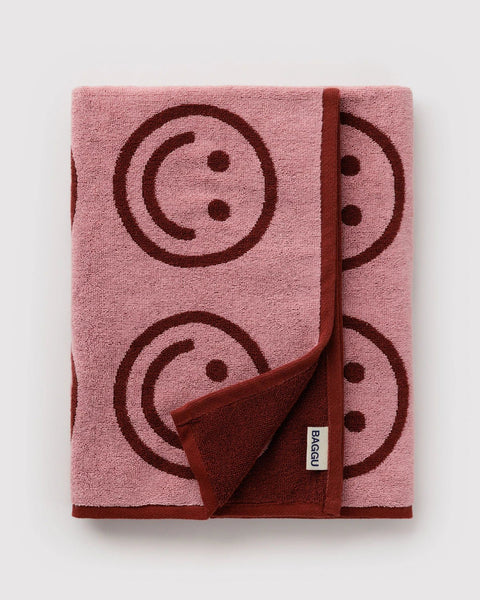 Bath Towel - Blush Happy - ascot + hart