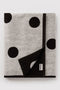 Bath Towel - Cream and Black Polka Dot - ascot + hart